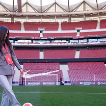 Atlético de Madrid Stadion Tour und Ehrenanpfiff