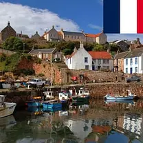 Desde Edimburgo: Día de Escocia en la costa este/St Andrews en francés