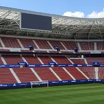 Visite d'El Sadar, le stade du CA Osasuna