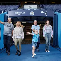 Visite du stade du Manchester City