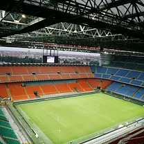 Visite du stade San Siro à Milan