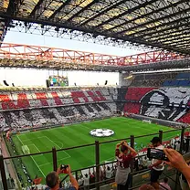 Match de football de l'AC Milan à San Siro