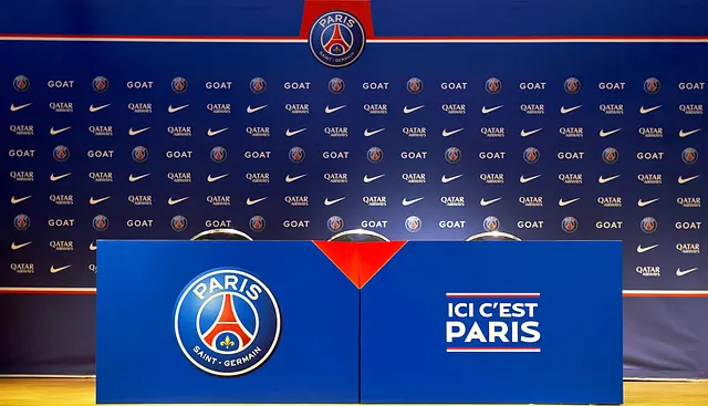 Parc des Princes: der Presseraum