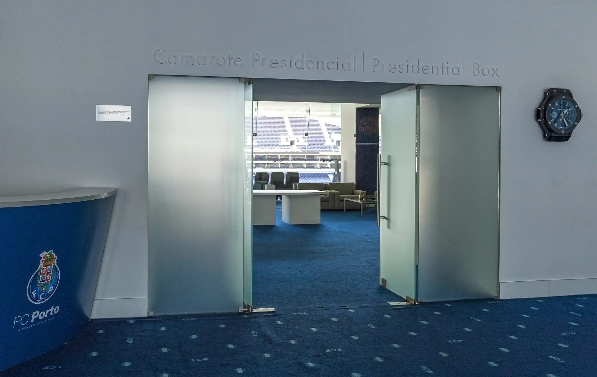 Estádio do Dragão: salão do Presidente
