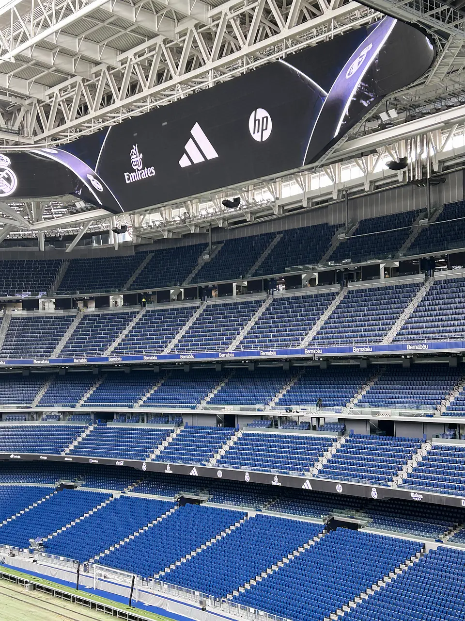 Estadio Santiago Bernabéu : l'intérieur du stade
