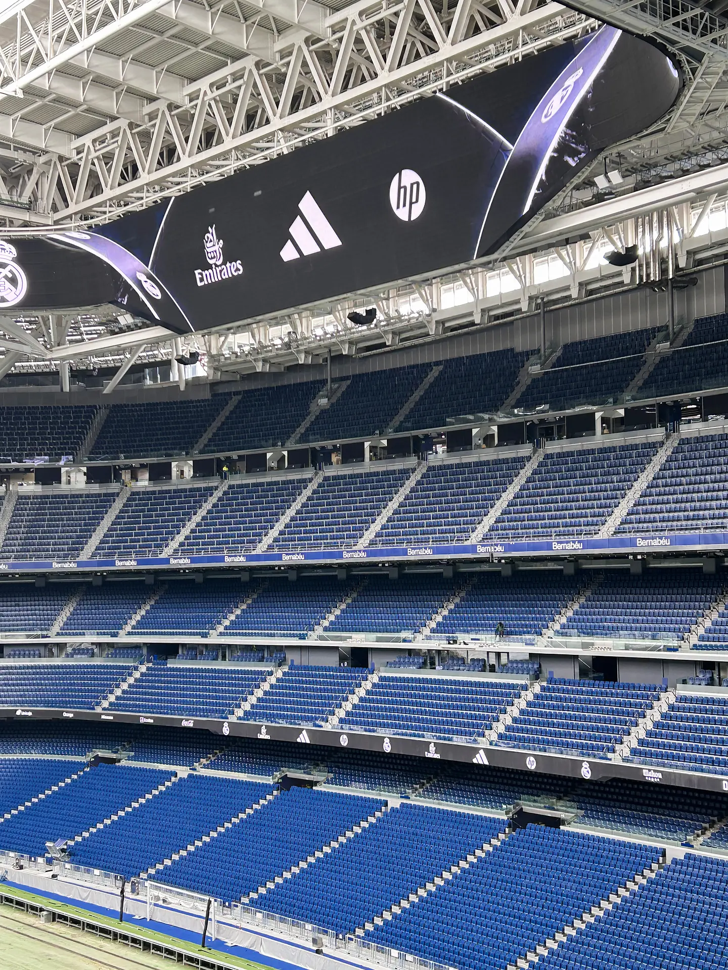 Estadio Santiago Bernabéu : l'intérieur du stade
