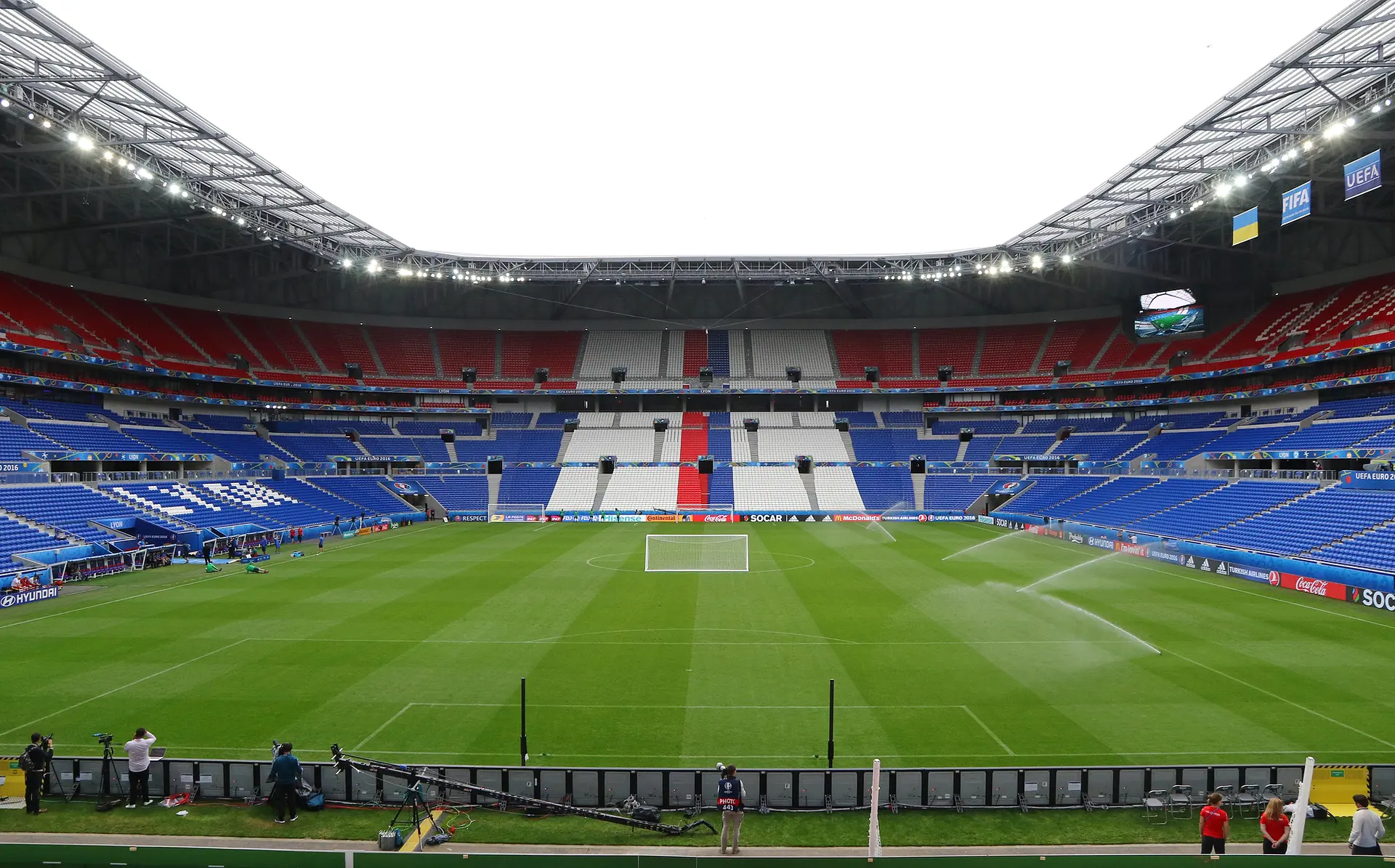 Groupama Stadium : vue panoramique