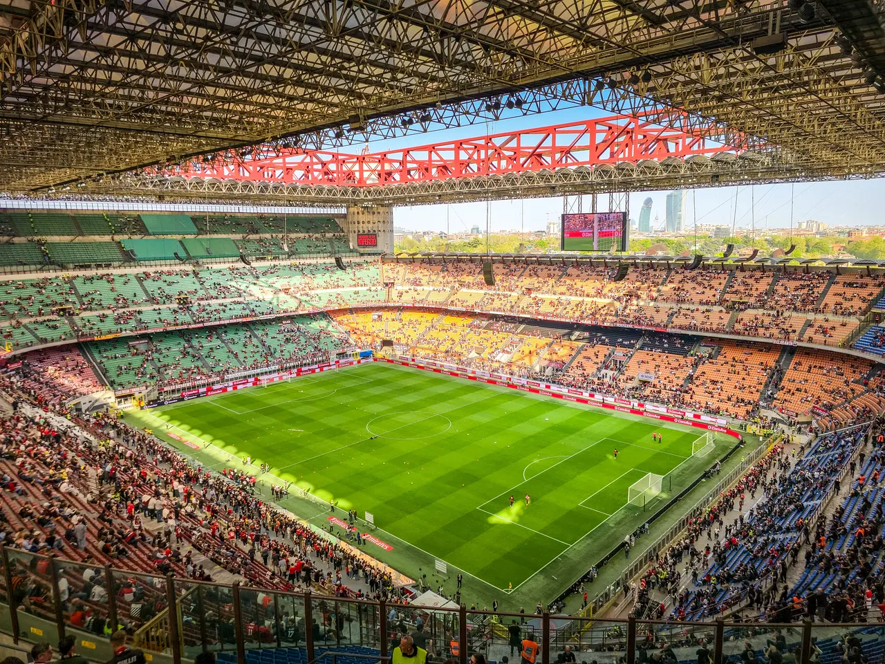 Stadio Giuseppe Meazza : vue panoramique