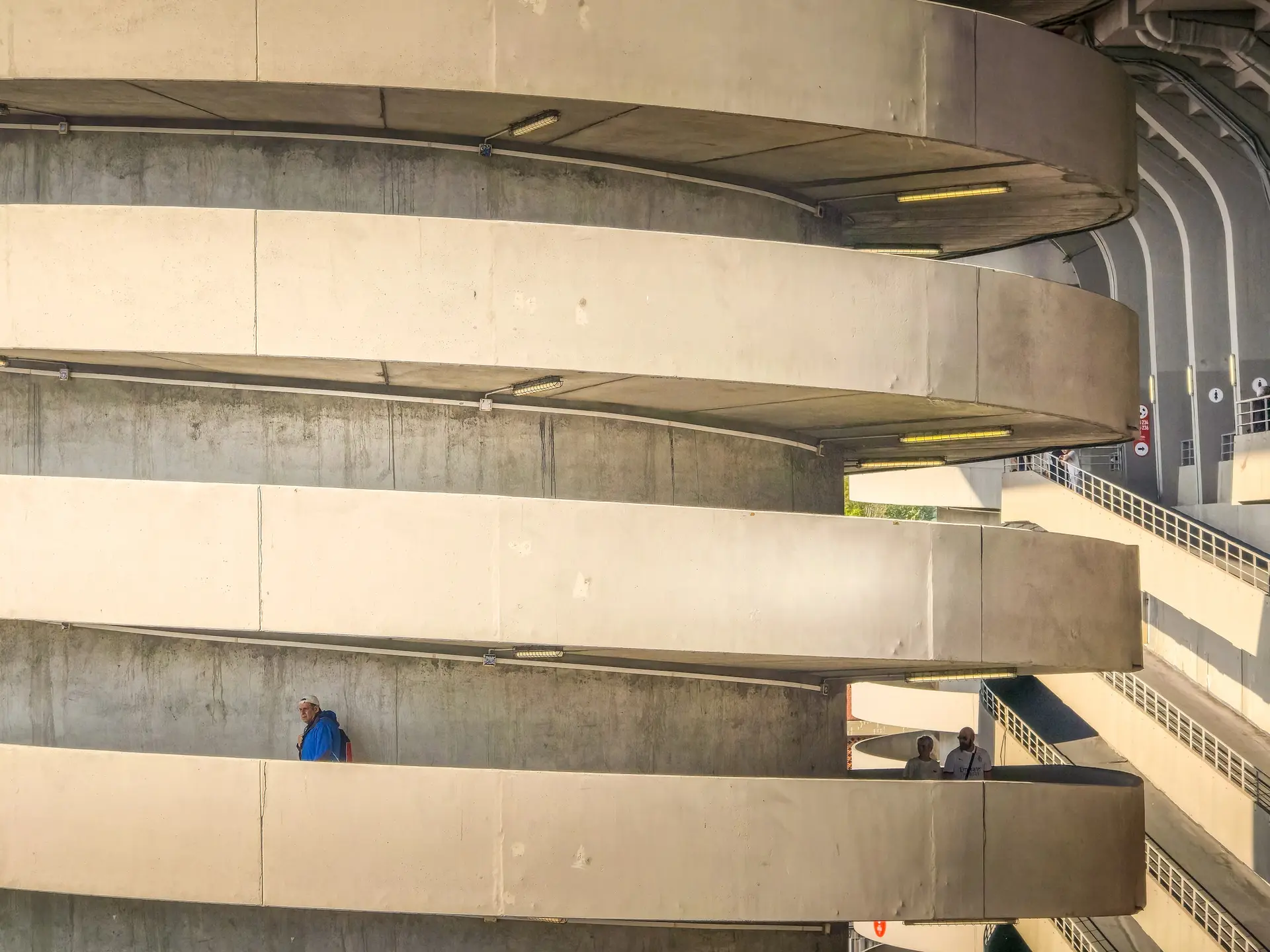 Stadio Giuseppe Meazza : les escaliers