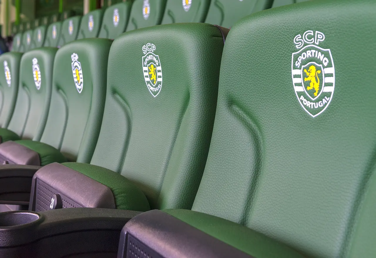Estádio José Alvalade: i seggiolini sugli spalti