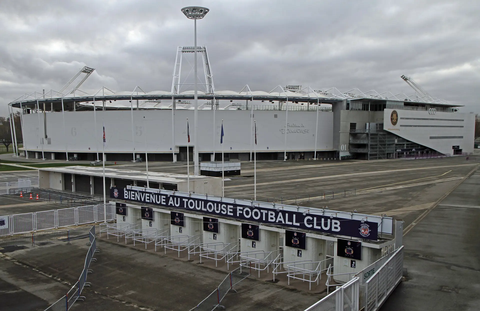 Stadium de Toulouse: veduta esterna