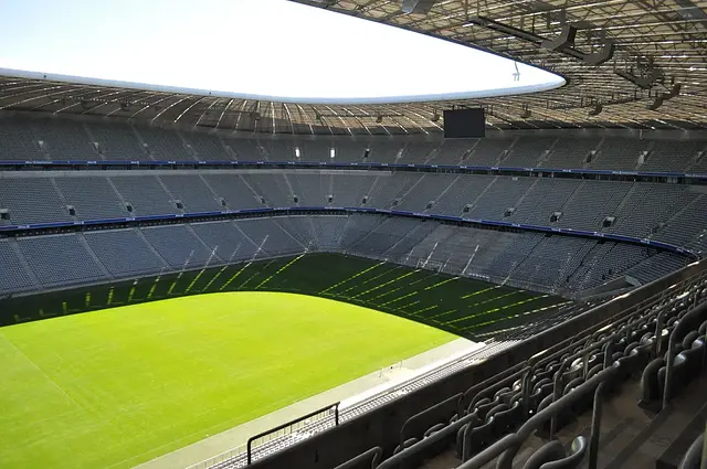 Allianz Arena: el césped