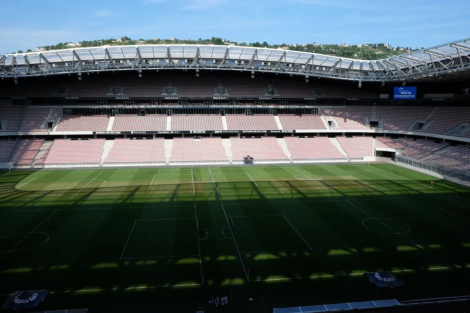 Allianz Riviera : l'intérieur du stade