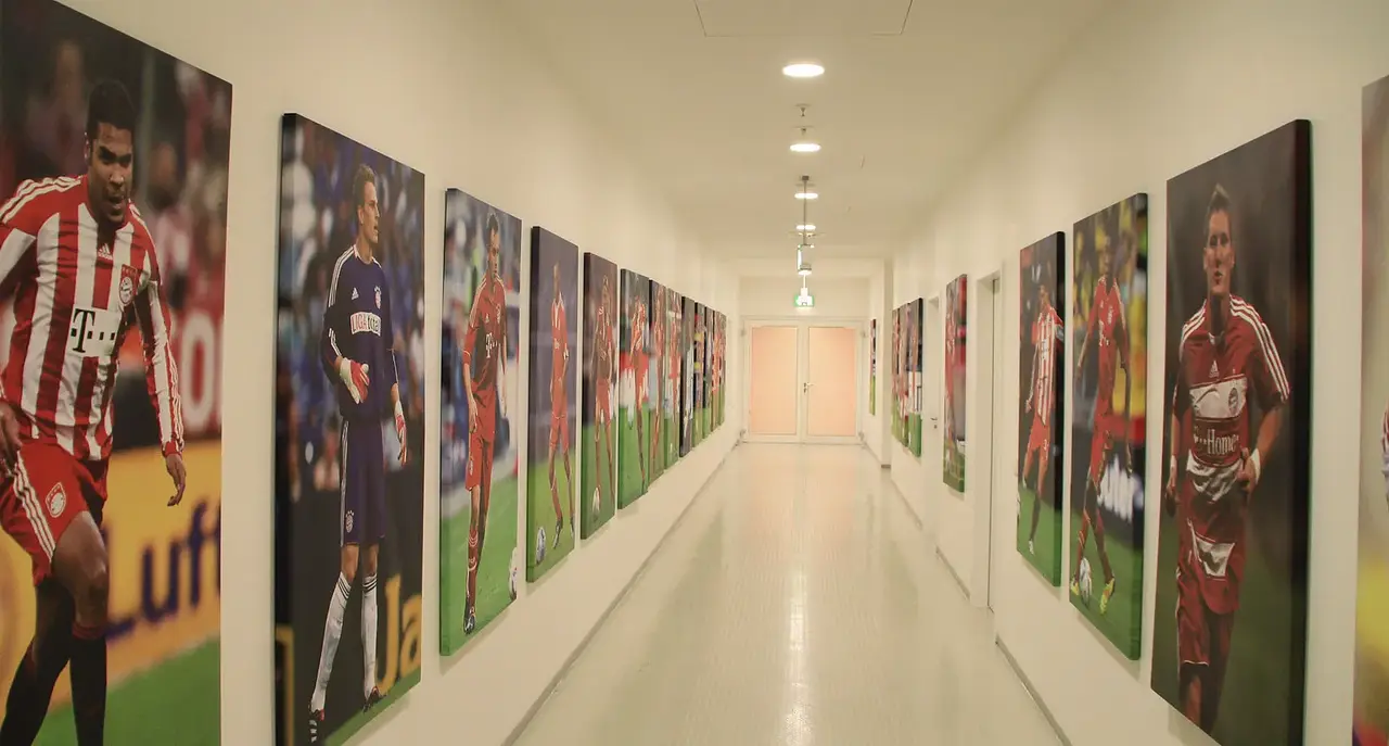 Allianz Arena: entre bastidores