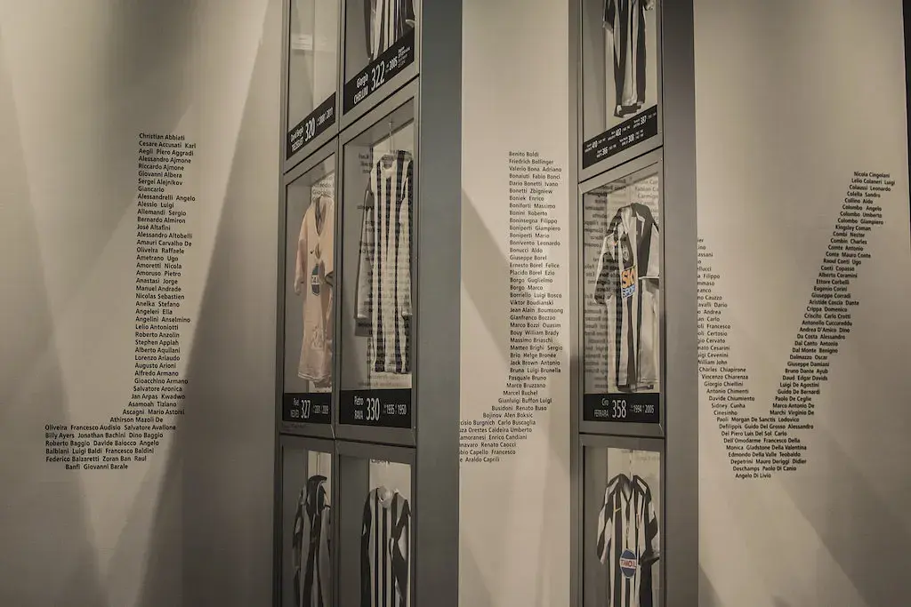Allianz Stadium : le musée du club