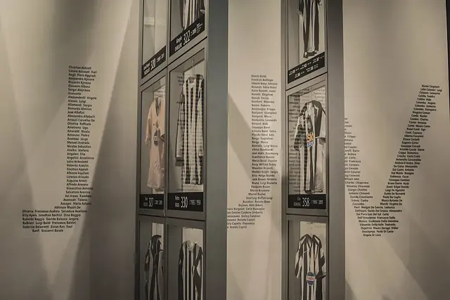 Allianz Stadium : le musée du club