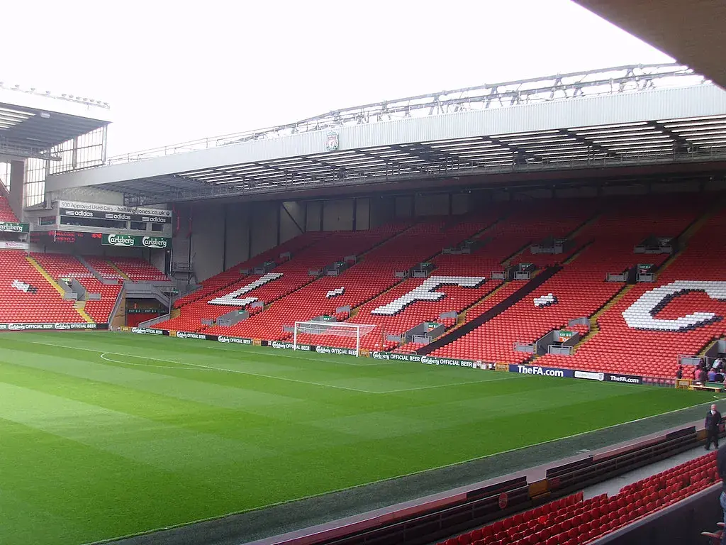 Anfield : l'intérieur du stade