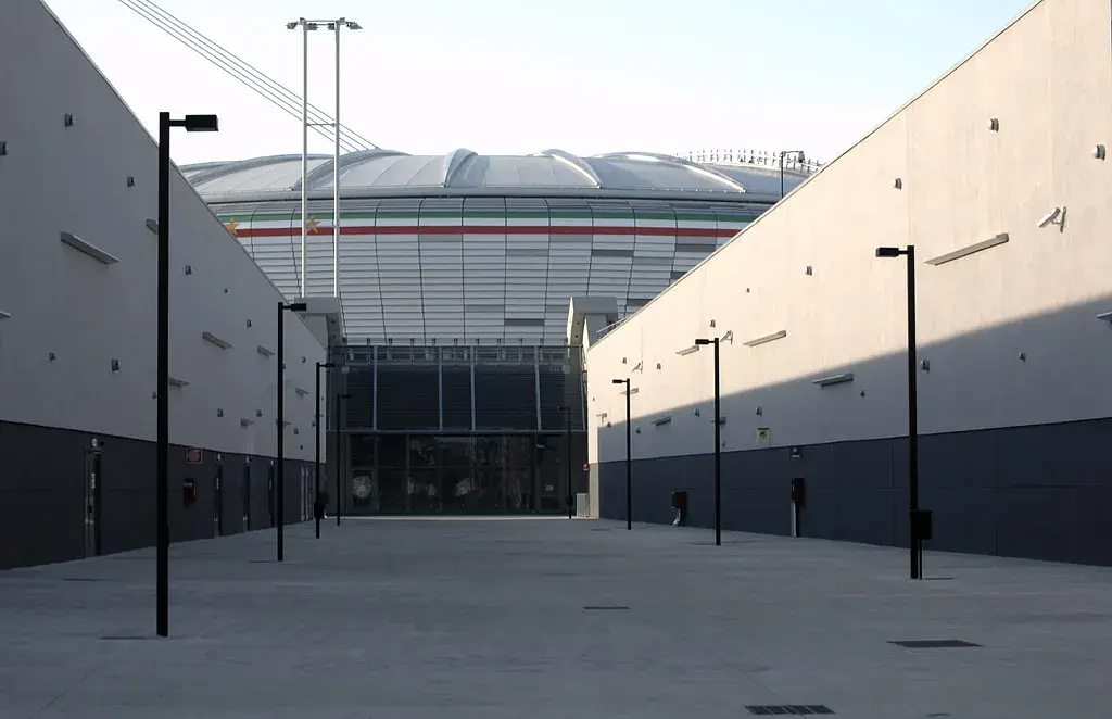 Allianz Stadium : l'extérieur du stade