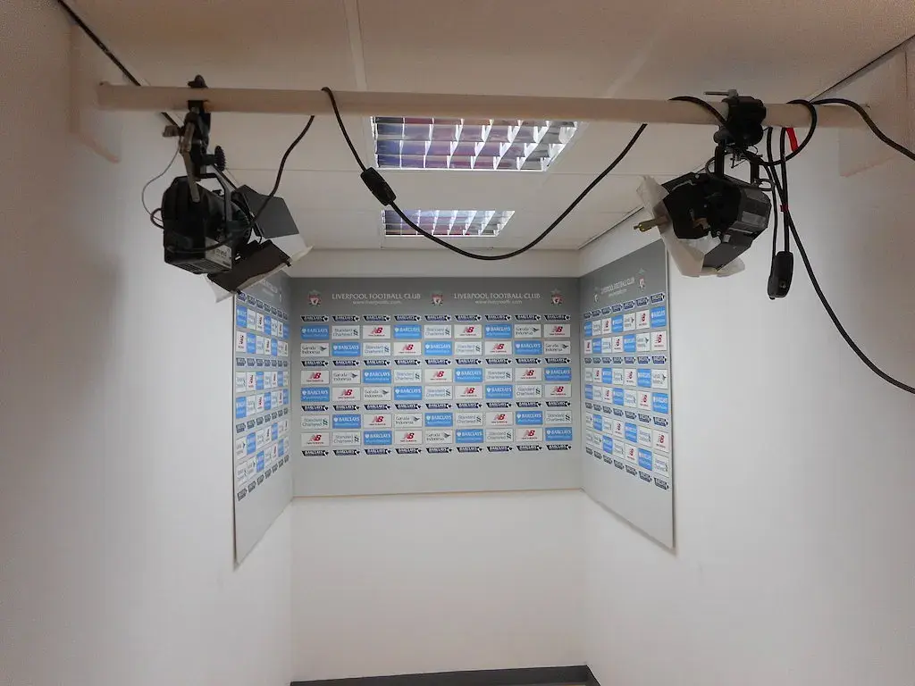 Anfield : la salle de presse