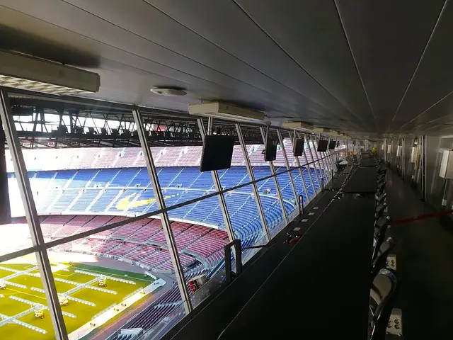 Camp Nou: la sala de prensa