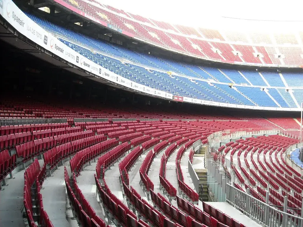Camp Nou: die Ränge