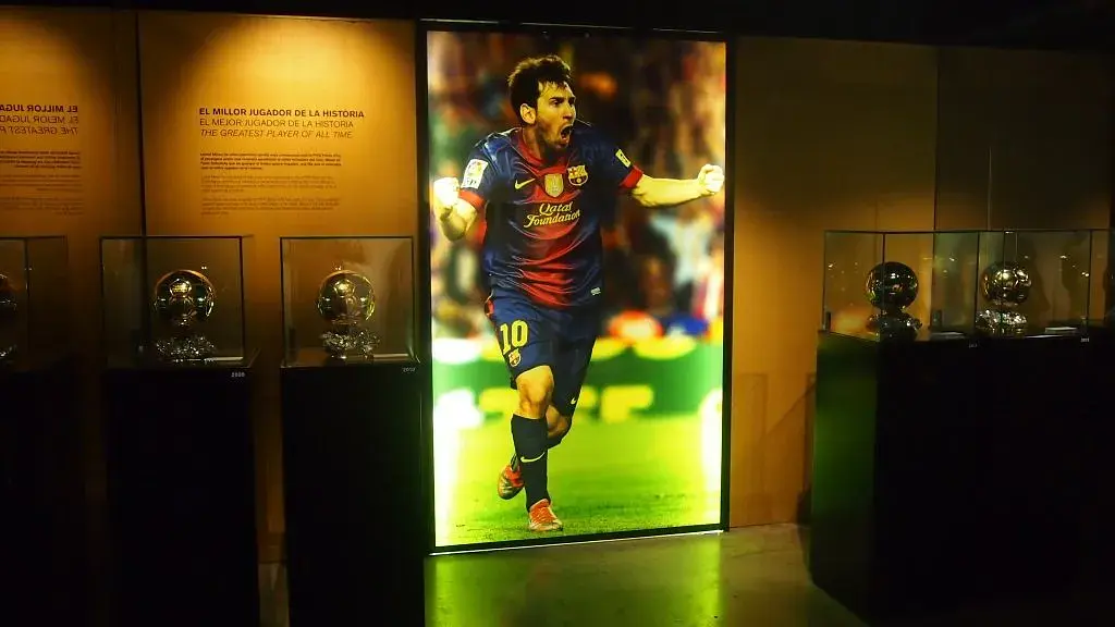 Camp Nou : la salle des trophées