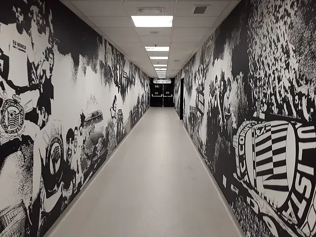 Neo Química Arena: der Spielertunnel