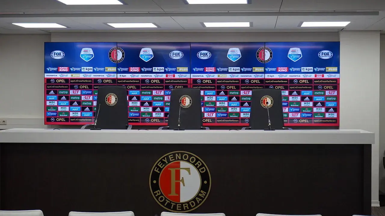 De Kuip : la salle de presse