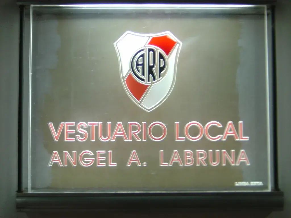El Monumental : le vestiaire des joueurs