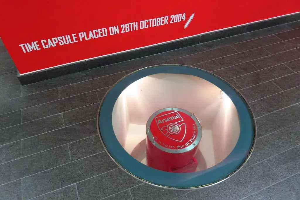 Emirates Stadium : la capsule temporelle scellée en 2004