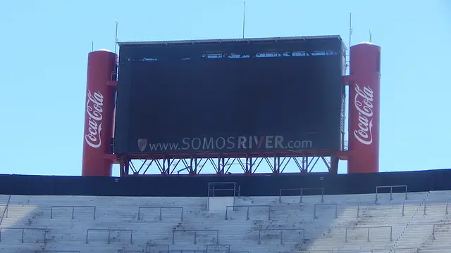 El Monumental : le tableau d'affichage