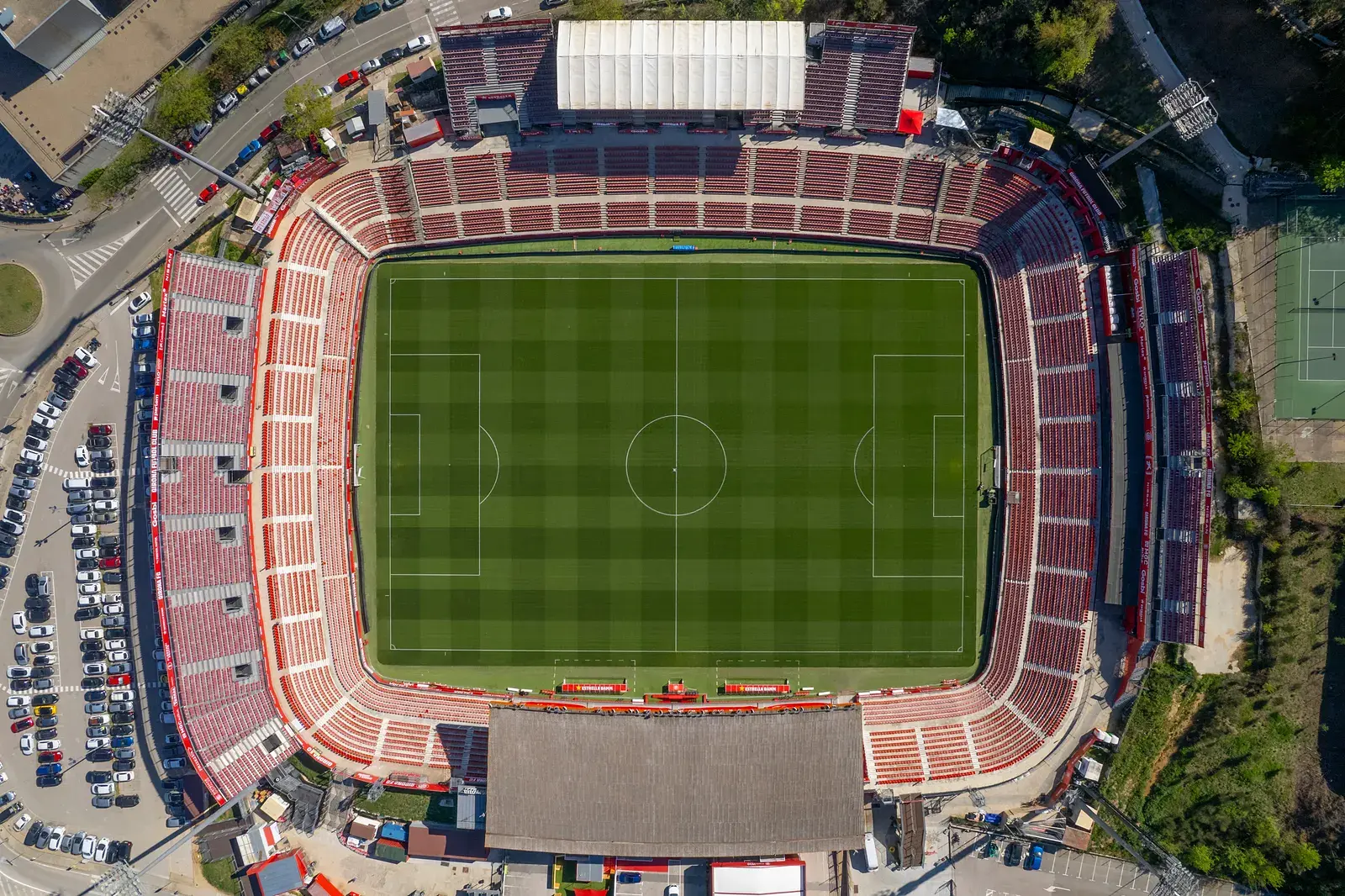Estadi Municipal de Montilivi : vue panoramique