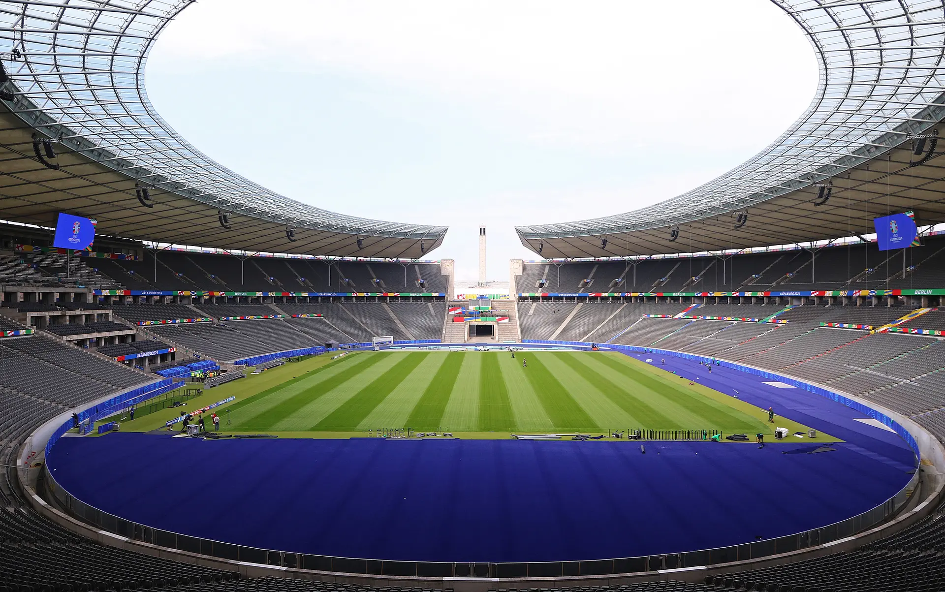 Olympiastadion Berlin : vue panoramique
