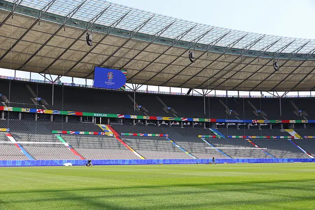 Olympiastadion : les tribunes