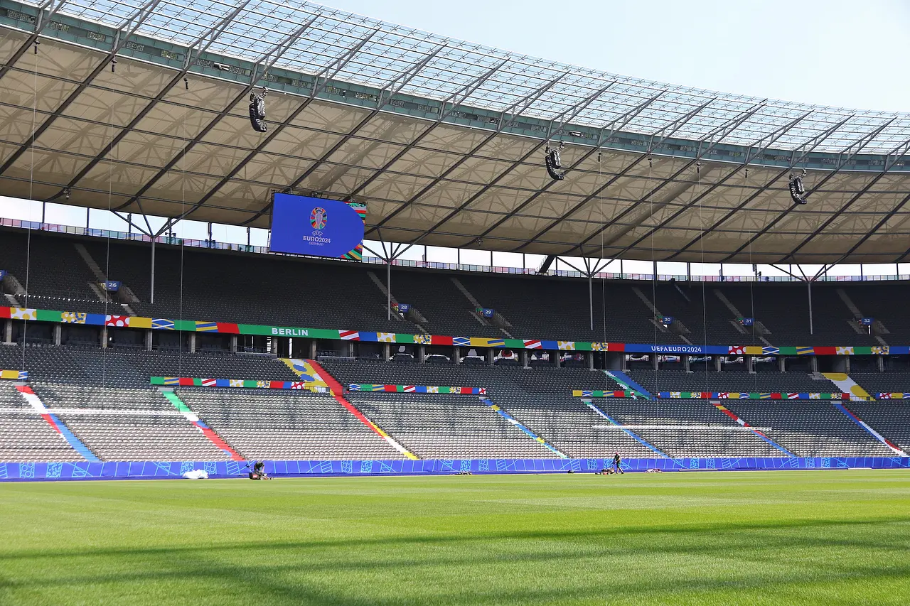 Olympiastadion : les tribunes