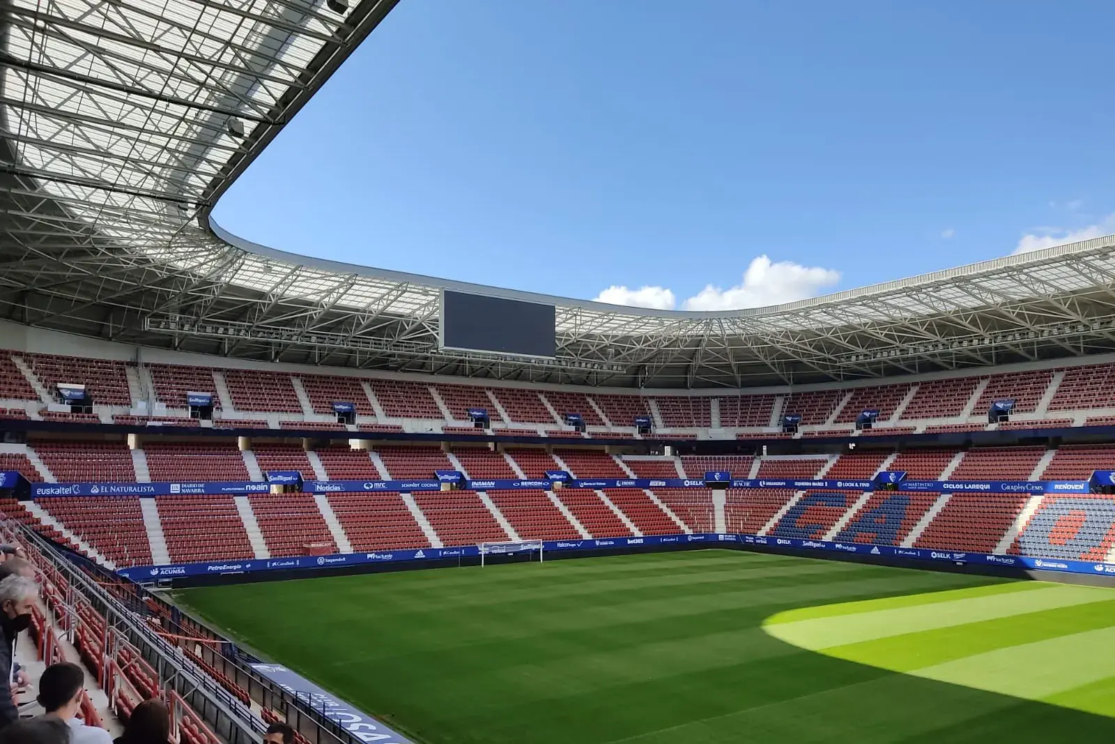 Estadio El Sadar: vista panorâmica