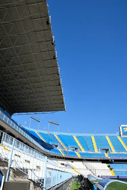 Estadio La Rosaleda : le toit du stade