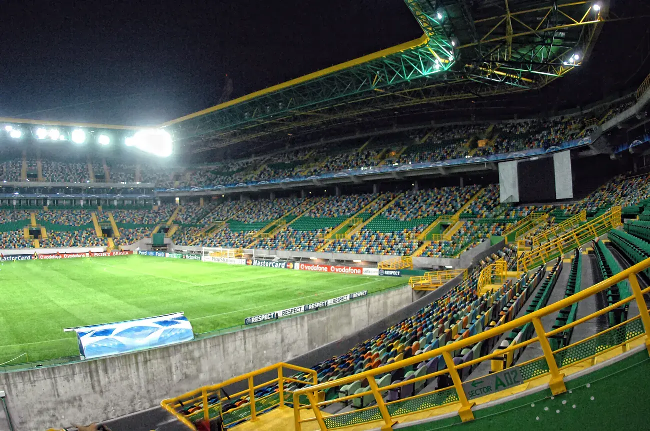 Estádio José Alvalade: el interior del estadio