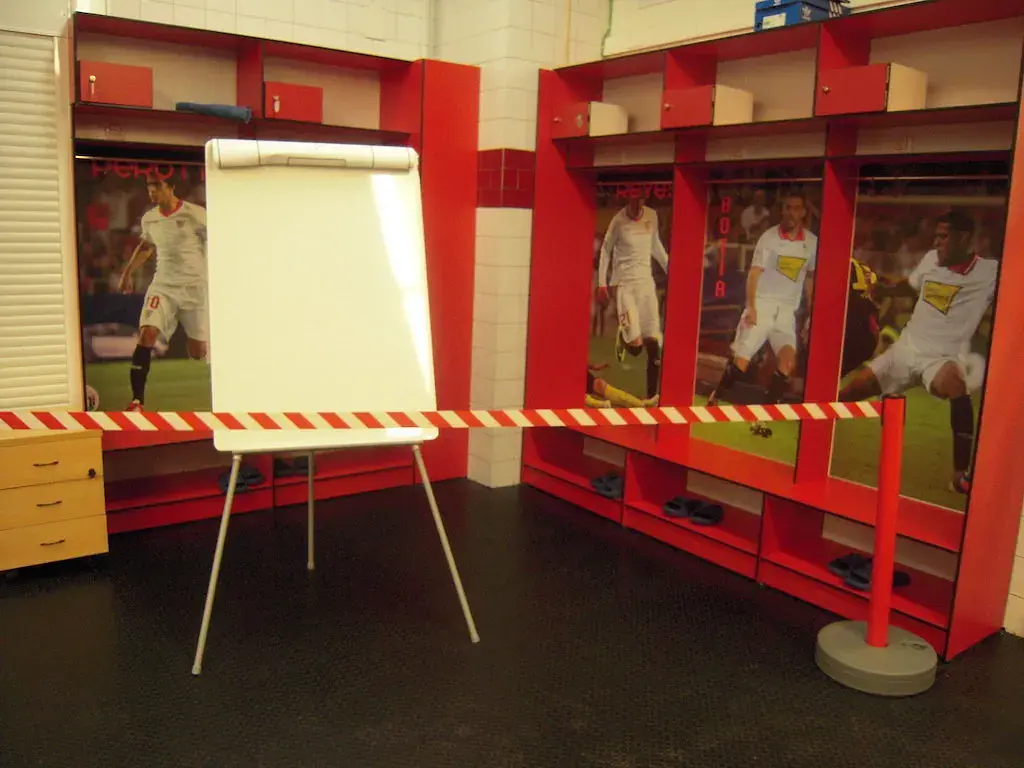 Estadio Ramón Sánchez Pizjuán : le vestiaire des joueurs