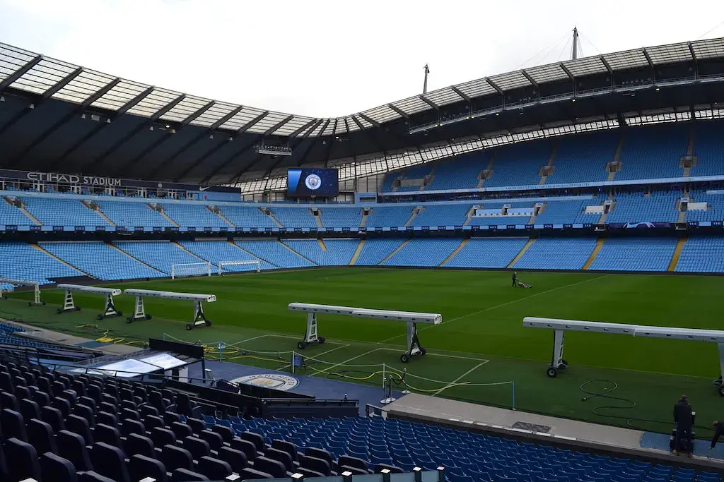 Etihad Stadium: el césped
