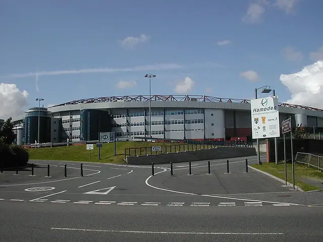 Hampden Park: das Stadion von außen