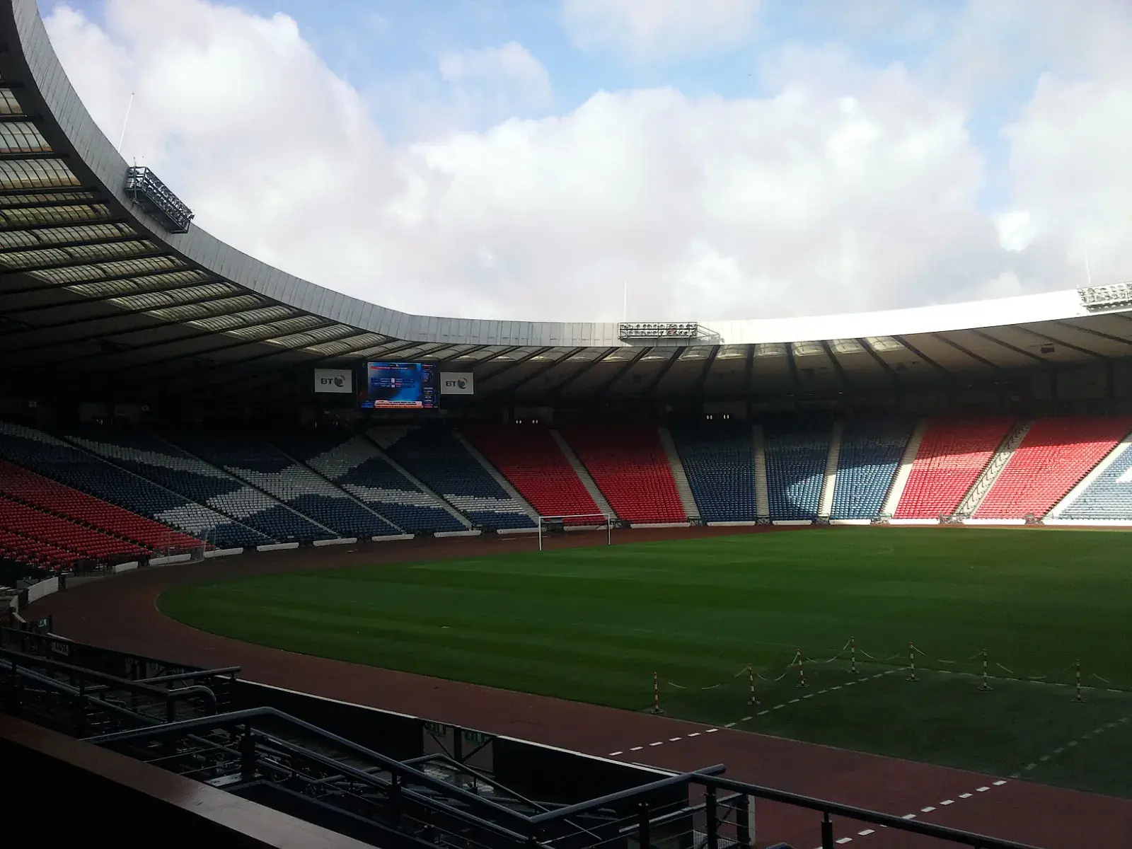 Hampden Park: der Rasen