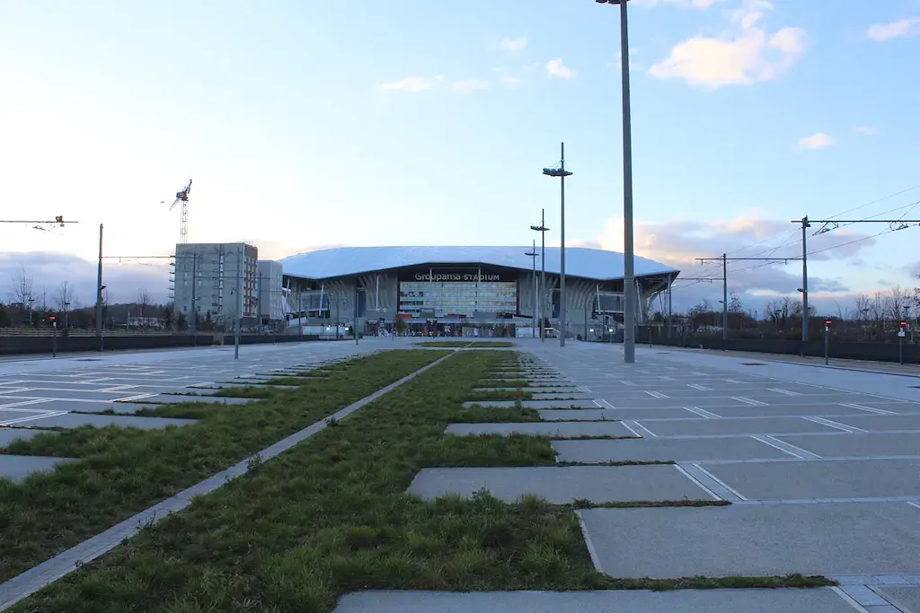 Groupama Stadium : les abords du stade