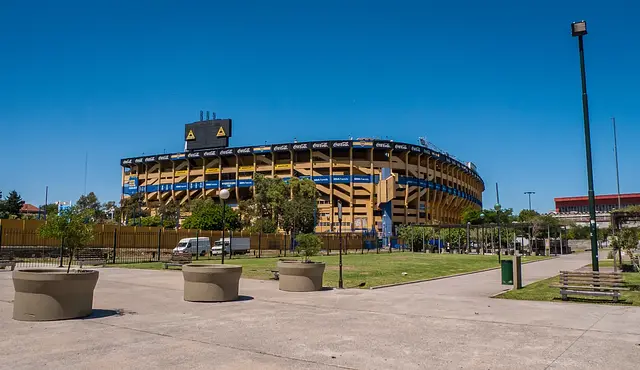 La Bombonera : l'extérieur du stade