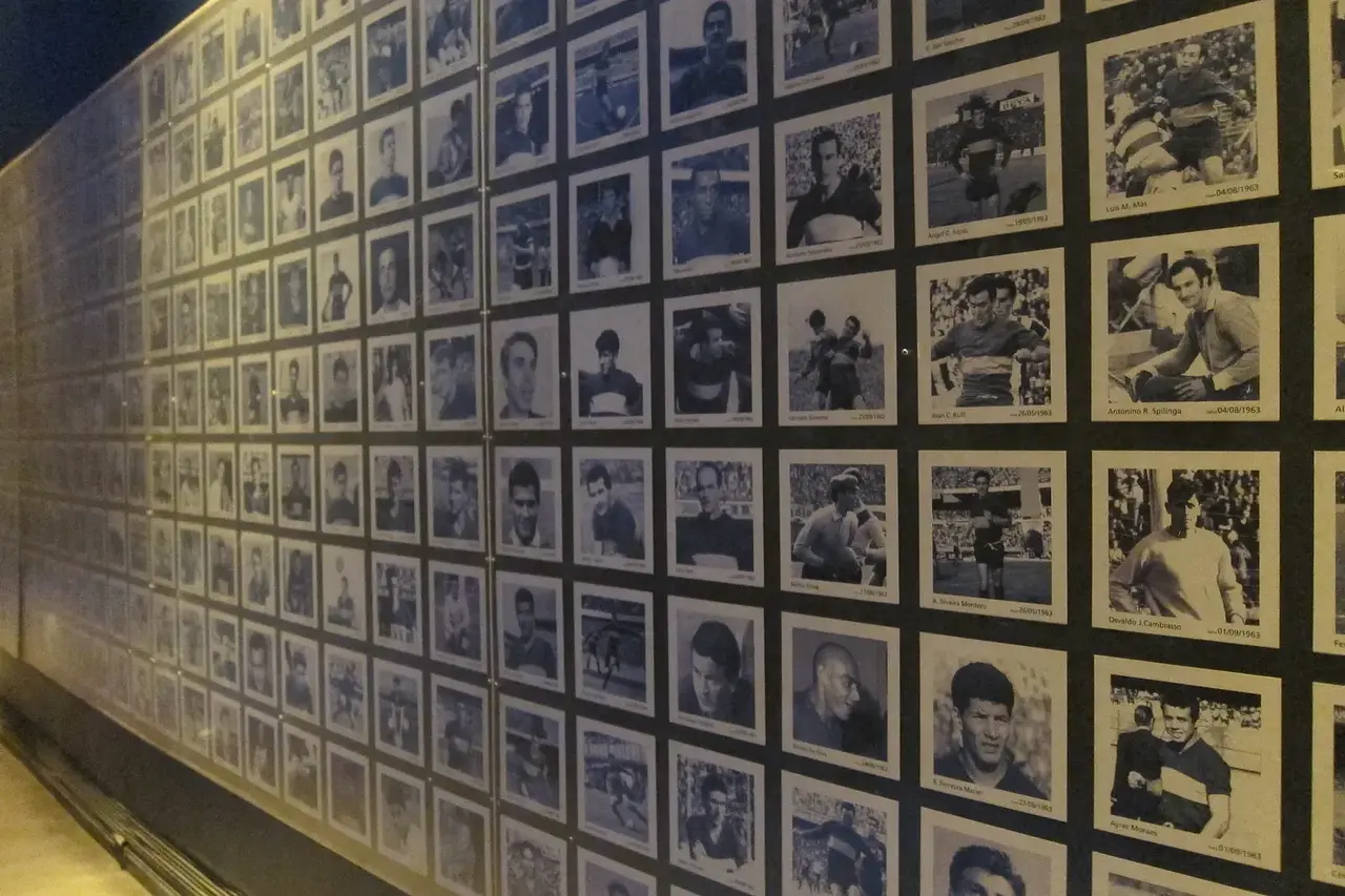 La Bombonera : le mur des joueurs