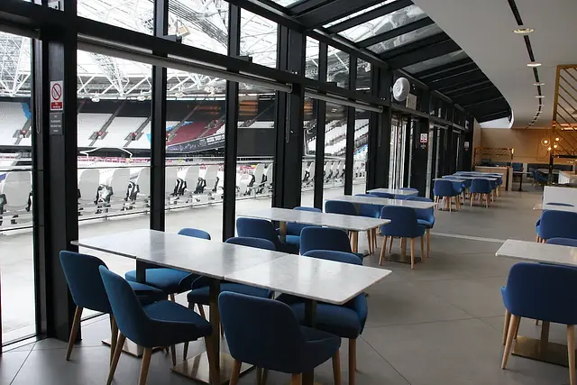 London Stadium: the stadium restaurant