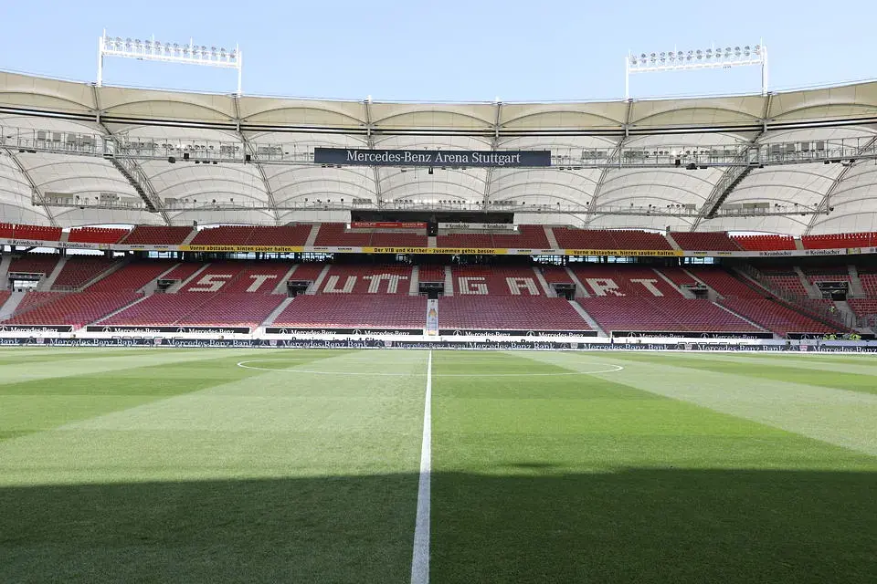 MHP Arena : la pelouse