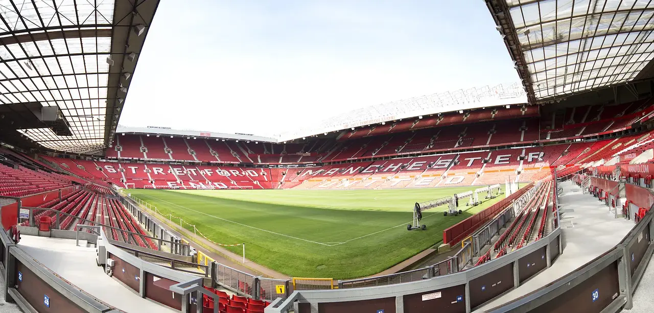 Old Trafford: panoramic view