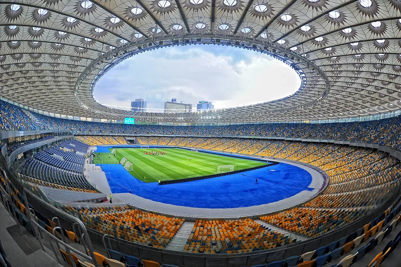 NSC Olimpiyskiy: vista panorámica
