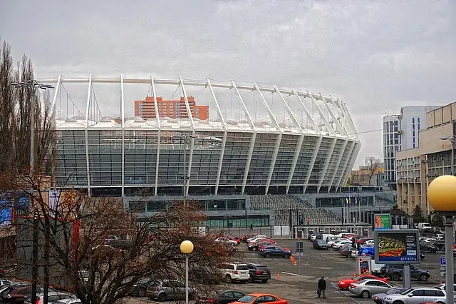 NSC Olimpiyskiy : les abords du stade